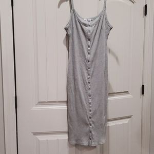 Missguided Ribbed Midi Dress